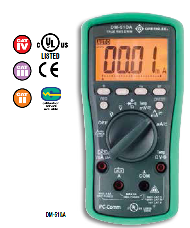 格林利  EMS数显万用表DM-510A